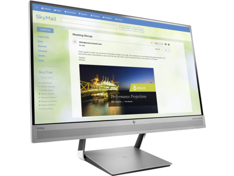 M&#224;n H&#236;nh - LCD HP EliteDisplay S240uj (T7B66AA) 23.8 inch QHD IPS (2560 x 1440) LED Backlight Wireless Charging Monitor _HDMI _DisplayPort _HDMI _USB 3.0 _USB 3.1 Type C _618EL